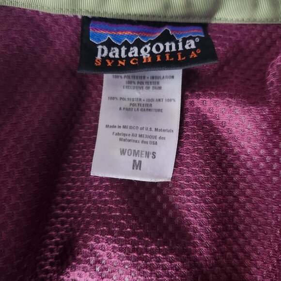 Vintage Patagonia Lavender Full Zip Fleece in Medium, Good Condition - Picture 3 of 3
